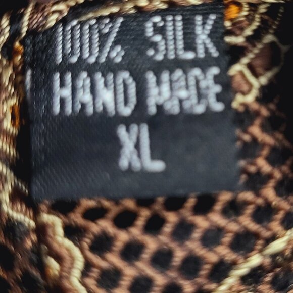 Emilio Ponti ~ Vintage, XL Paisley Pattern Necktie ~ Excellent Condition - Picture 5 of 7